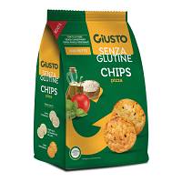 GIUSTO S/G CHIPS PIZZA 40G