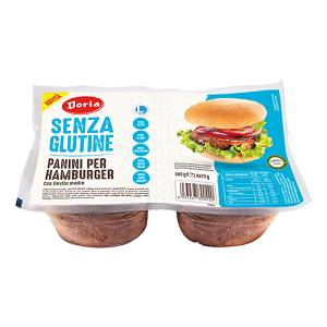 DORIA PANINI HAMBURGER 4X75G