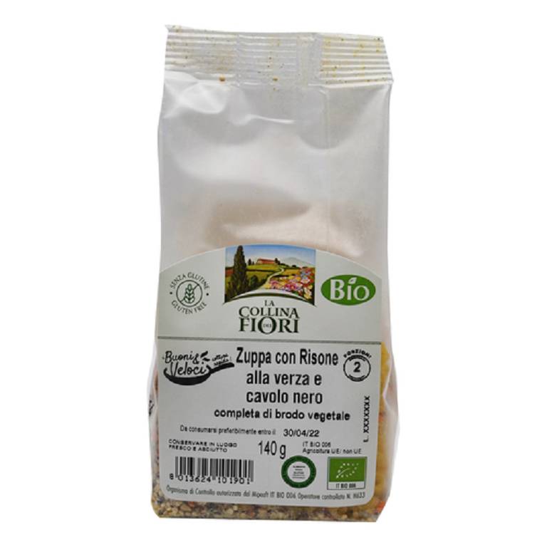 LA COLLINA FIORI ZUPPA RISO VE